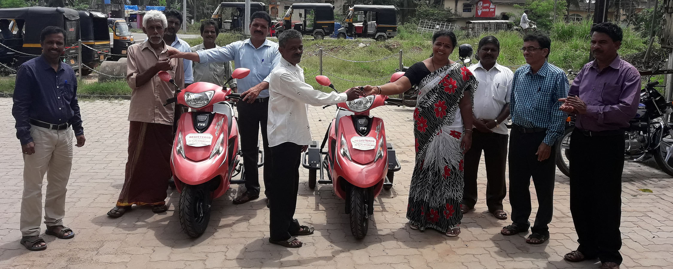 ಸಾಲಿಗ್ರಾಮ: ತ್ರಿಚಕ್ರ ವಾಹನ ವಿತರಣೆ